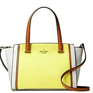 Kate Spade New York Patterson Drive Geraldine Satchel in Limelight